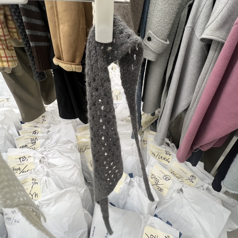 BREATHE東大門㊣代購女士新款時尚針織衫鉤針編織含圍巾復古BREATHE針織衫