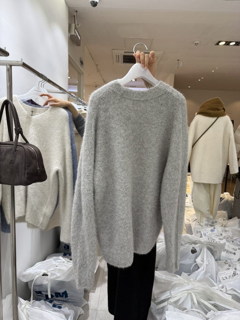 WOOD SAGE東大門㊣代購女士新款真品人氣職業休閑針織衫V領WOOD SAGE針織衫