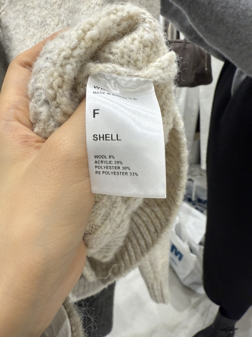 WOOD SAGE東大門㊣實拍女士新品25秋冬時尚針織衫羊毛開衫WOOD SAGE針織衫