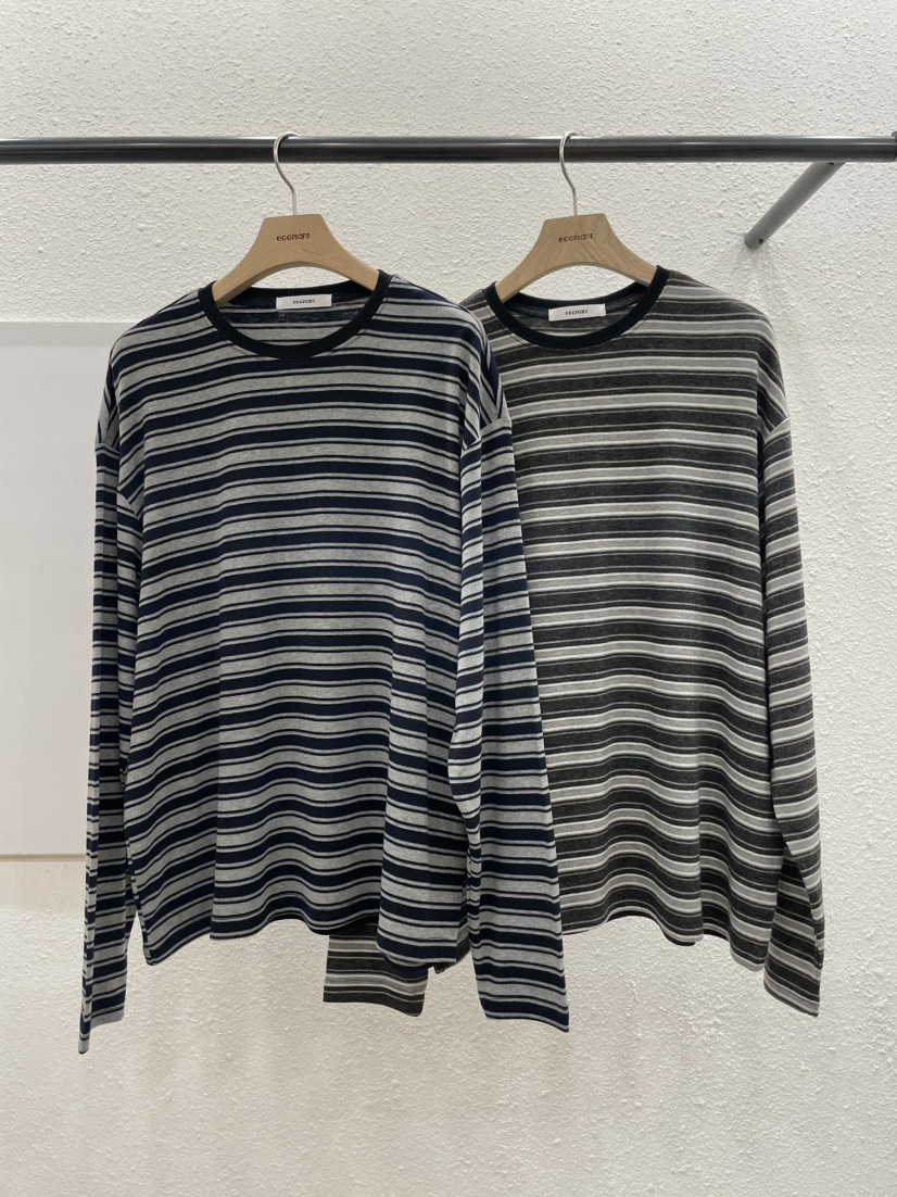 EGGPLANT韓國代購㊣女裝新款職業推薦休閑真品25秋冬長袖T恤EGGPLANT長袖T恤
