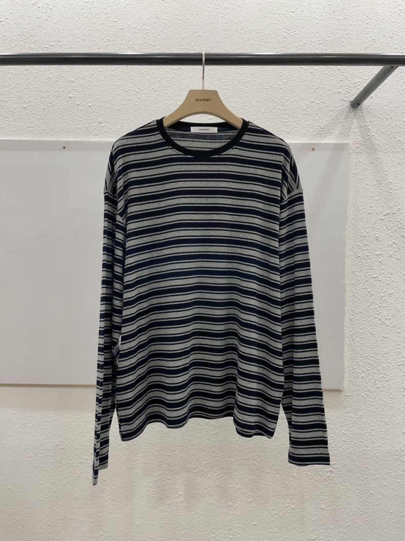 EGGPLANT韓國代購㊣女裝新款職業推薦休閑真品25秋冬長袖T恤EGGPLANT長袖T恤圖色1