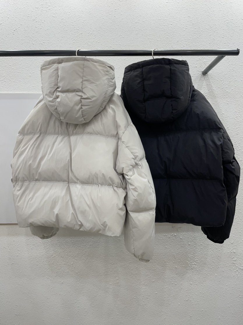 EGGPLANT韓國直郵㊣女士新款職業休閑25秋冬短款羽絨服填充鴨絨EGGPLANT短款羽絨服