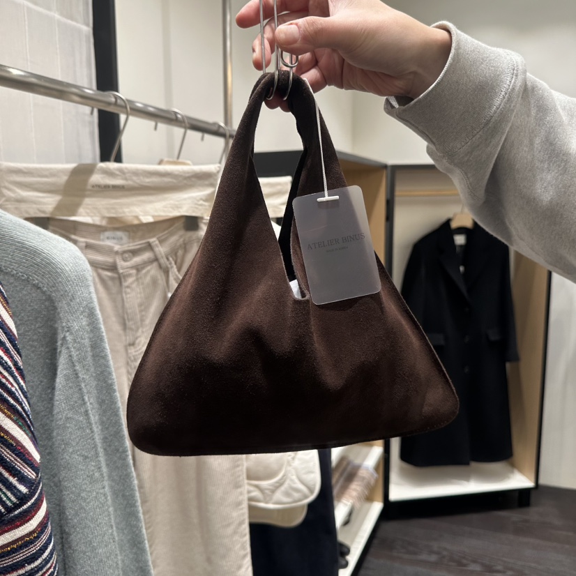 BINUS東大門㊣代購女裝新品人氣時尚職業休閑推薦25秋冬手提包BINUS手提包圖色2
