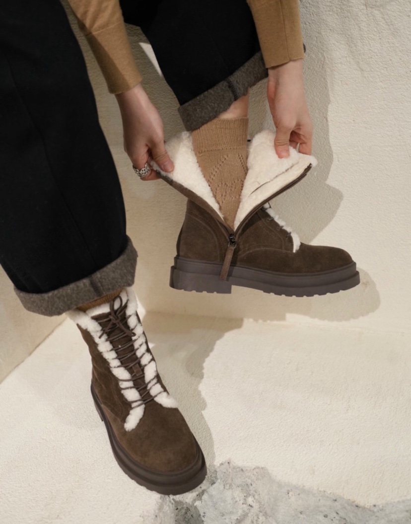 RAMA韓國直郵㊣女裝新款真品人氣熱賣時尚職業休閑25秋冬靴子RAMA靴子