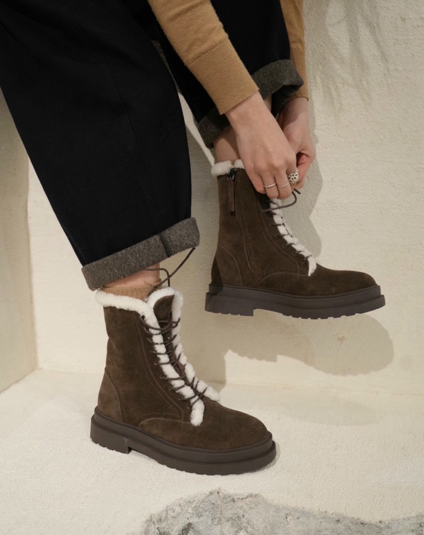 RAMA韓國直郵㊣女裝新款真品人氣熱賣時尚職業休閑25秋冬靴子RAMA靴子