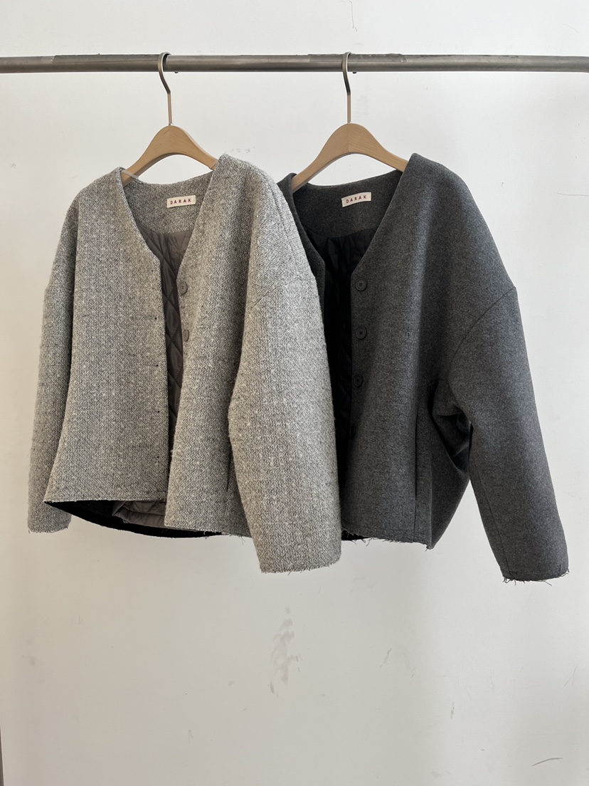 DARAK韓國代購㊣女裝新品時尚休閑真品25秋冬推薦人氣職業夾克DARAK夾克