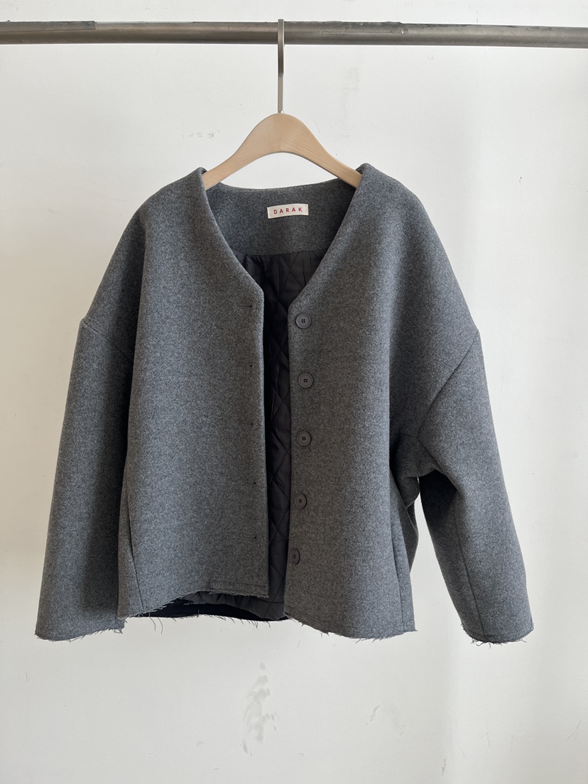 DARAK韓國代購㊣女裝新品時尚休閑真品25秋冬推薦人氣職業夾克DARAK夾克圖色1