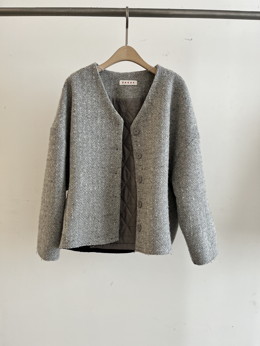 DARAK韓國代購㊣女裝新品時尚休閑真品25秋冬推薦人氣職業夾克DARAK夾克圖色2