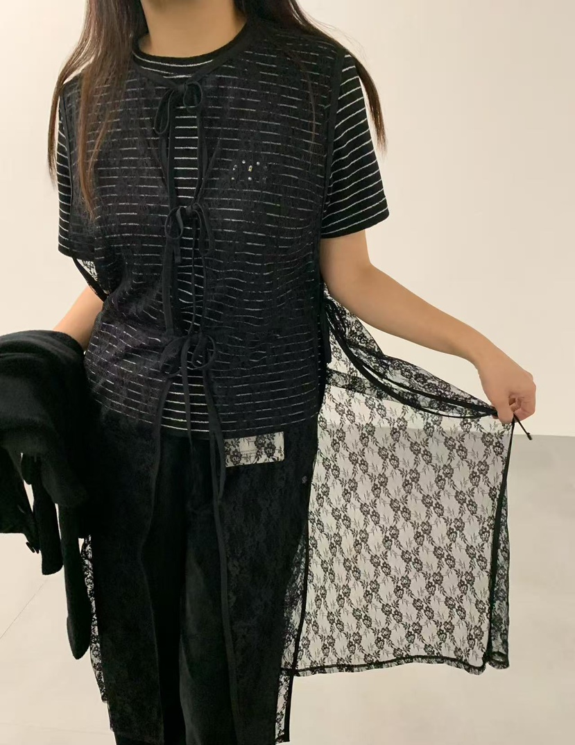 J CRANE-A東大門㊣直郵女士新款時尚推薦職業真品連衣裙蕾絲J CRANE連衣裙圖色1