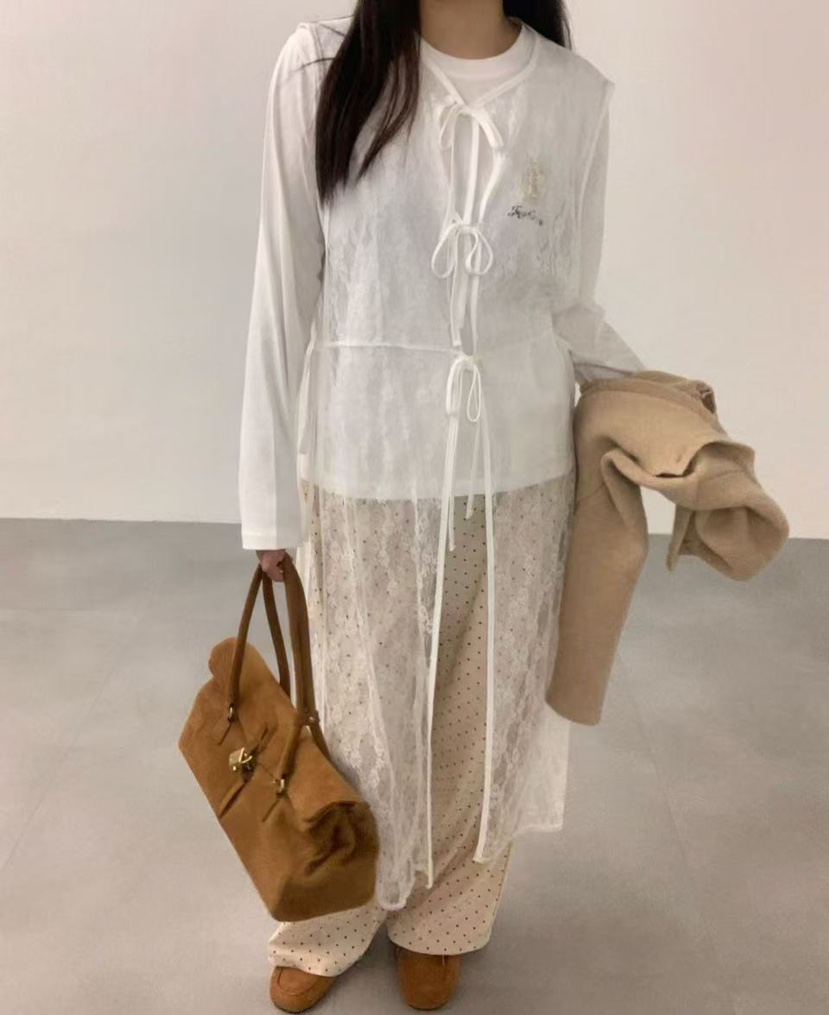 J CRANE-A東大門㊣直郵女士新款時尚推薦職業真品連衣裙蕾絲J CRANE連衣裙圖色2