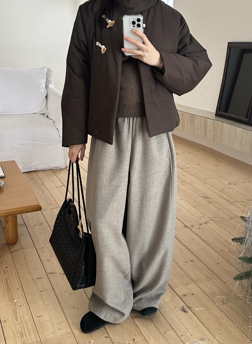 LE VASE東大門㊣直郵女士新品職業休閑人氣時尚熱賣休閑褲LE VASE休閑褲圖色1