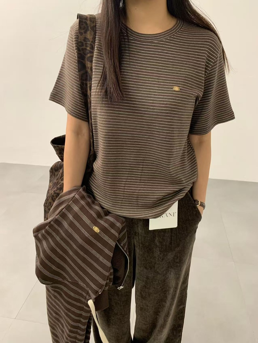 J CRANE-A韓國直郵㊣女裝新品25秋冬推薦熱賣時尚職業T恤J CRANET恤