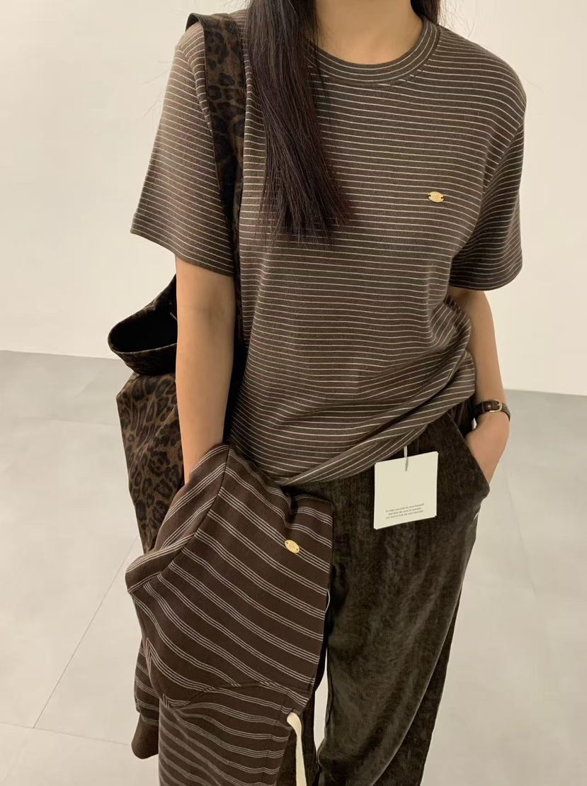 J CRANE-A韓國直郵㊣女裝新品25秋冬推薦熱賣時尚職業T恤J CRANET恤