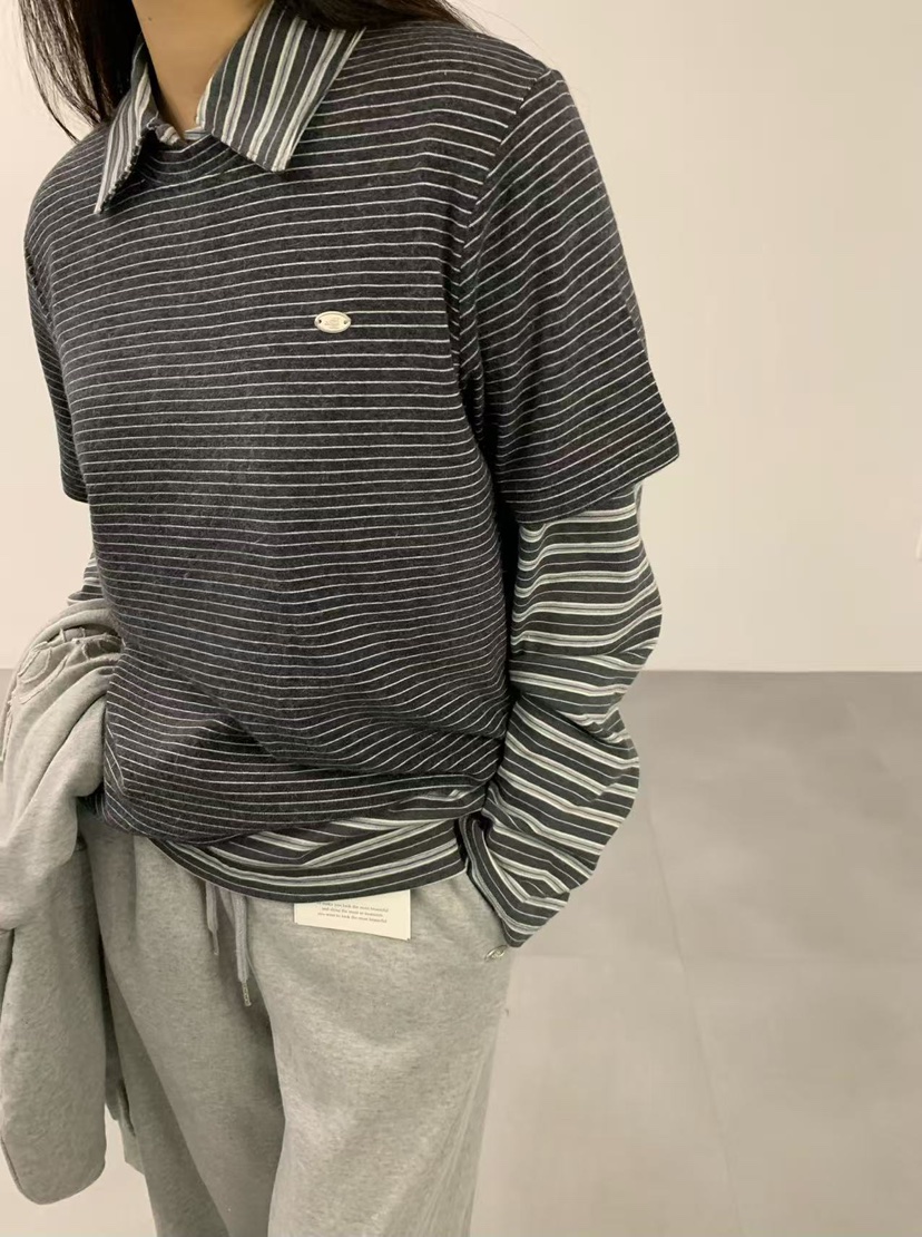 J CRANE-A韓國直郵㊣女裝新品25秋冬推薦熱賣時尚職業T恤J CRANET恤