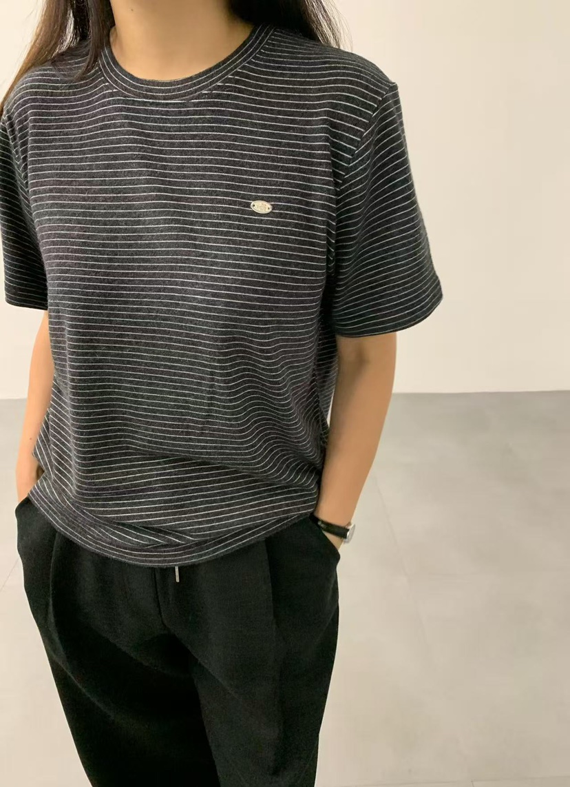 J CRANE-A韓國直郵㊣女裝新品25秋冬推薦熱賣時尚職業T恤J CRANET恤圖色2