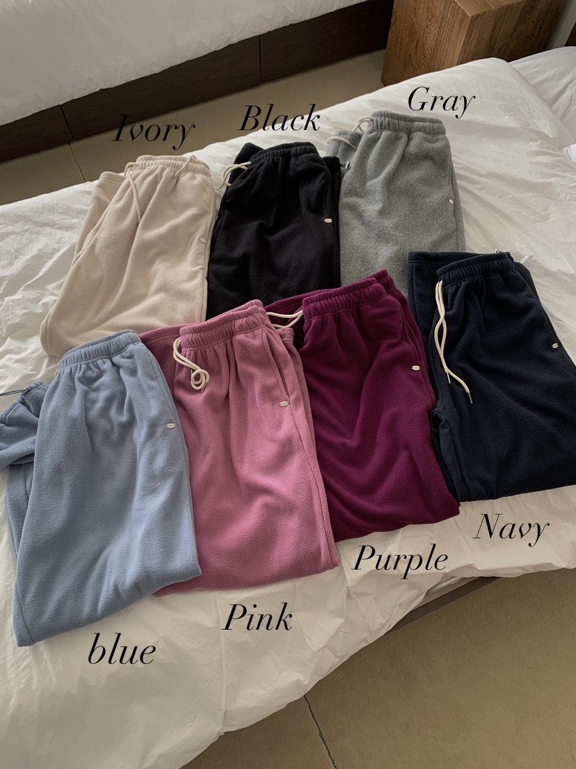 CAMEL-P韓國代購㊣女士新品真品休閑褲抓絨Came_l 家休閑褲