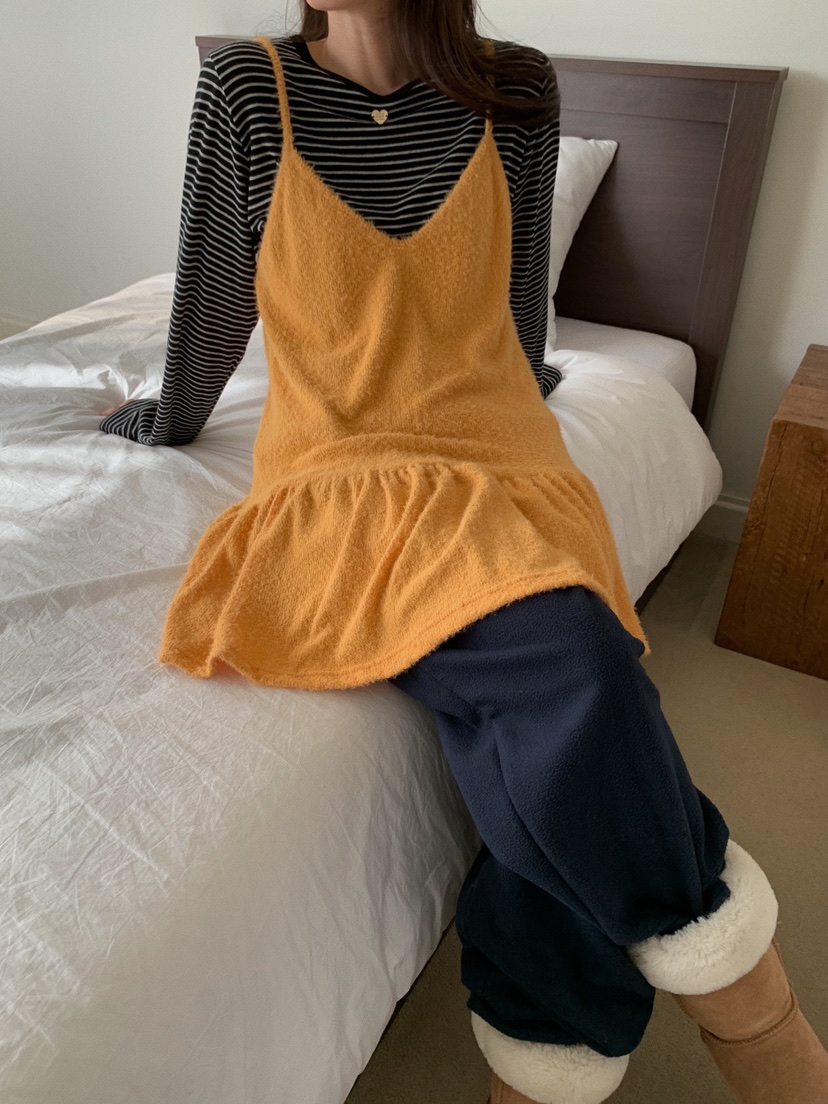 CAMEL-P韓國代購㊣女士新品真品休閑褲抓絨Came_l 家休閑褲