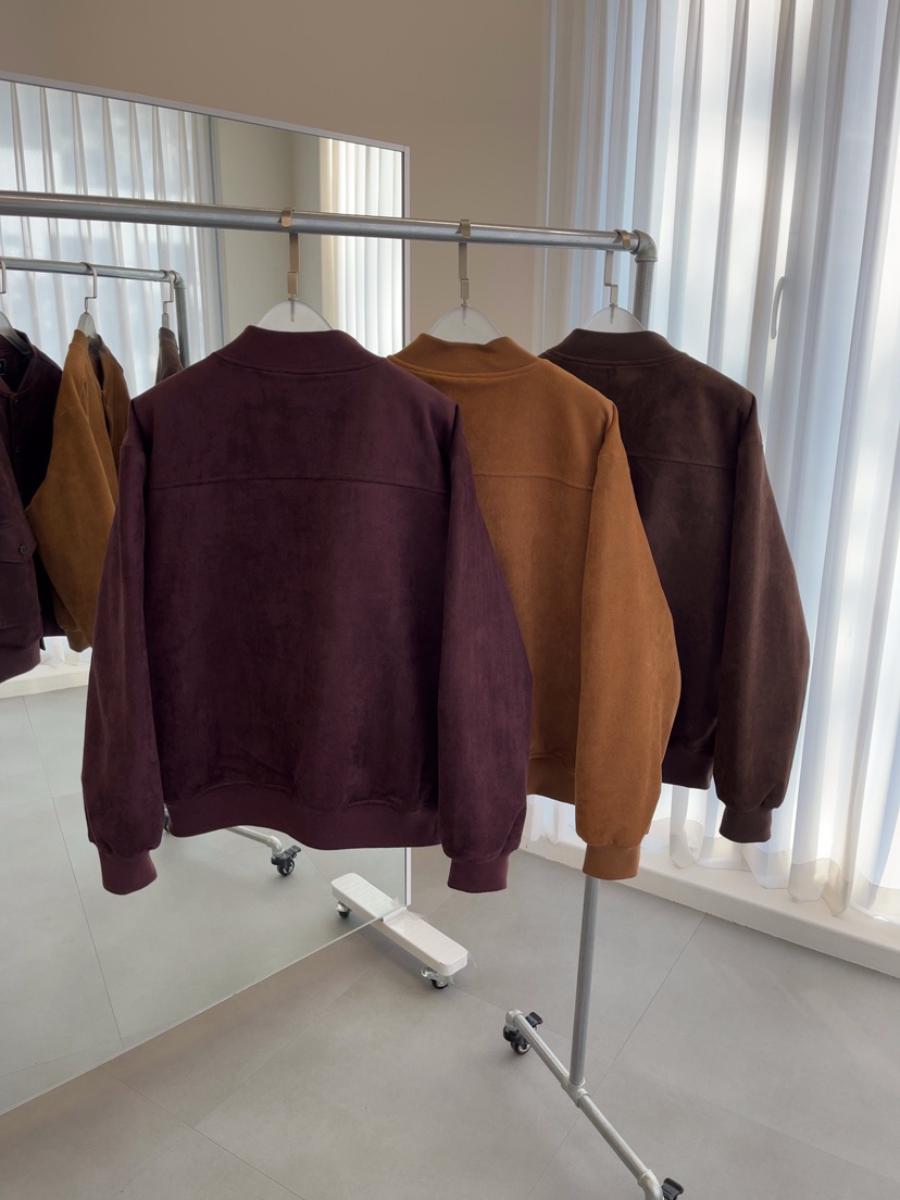 J CRANE-A韓國直郵㊣女士新品熱賣休閑25秋冬職業夾克麂皮J CRANE夾克