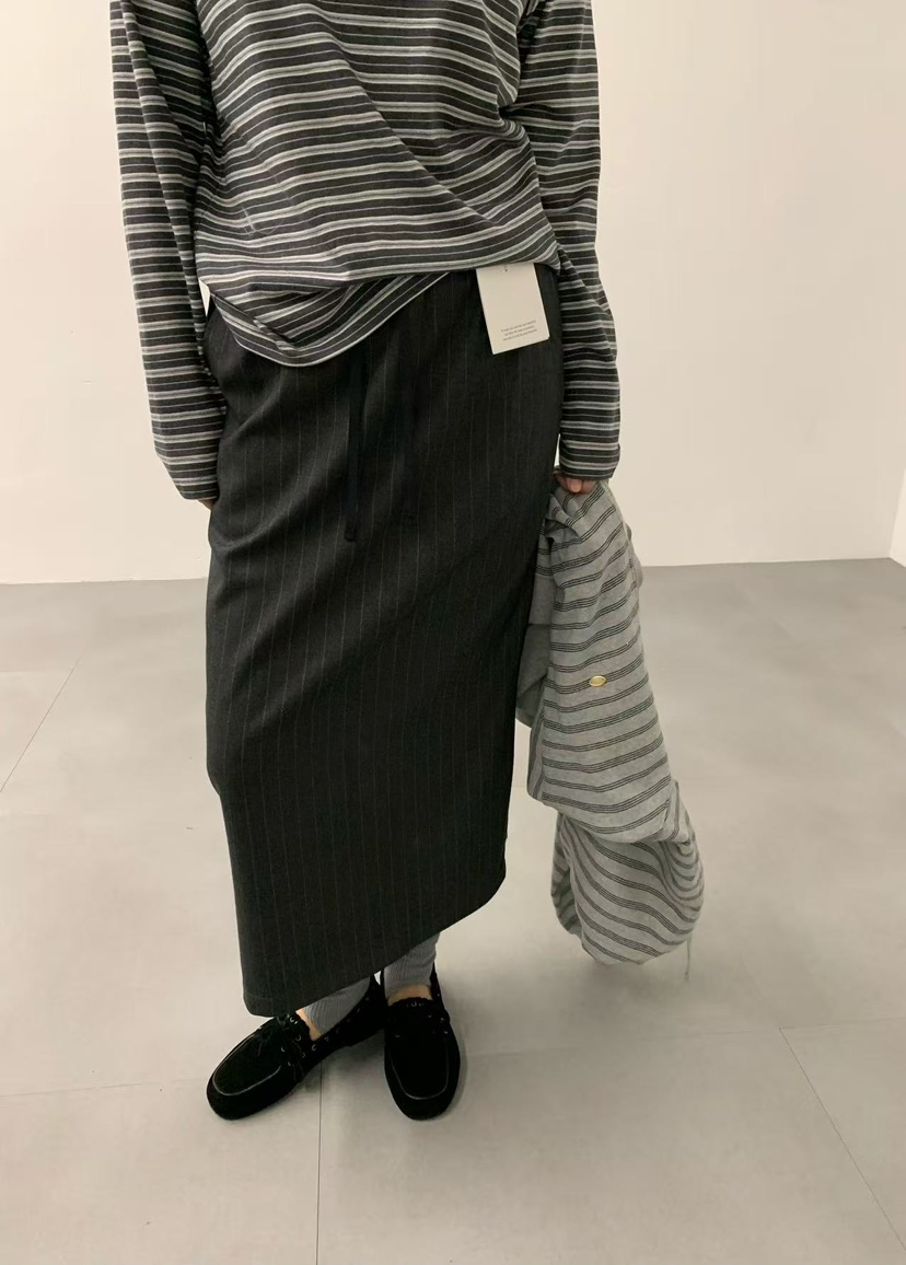 J CRANE-A韓國代購㊣女士新款休閑人氣職業25秋冬熱賣長裙J CRANE長裙