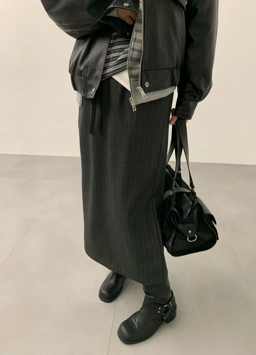 J CRANE-A韓國代購㊣女士新款休閑人氣職業25秋冬熱賣長裙J CRANE長裙