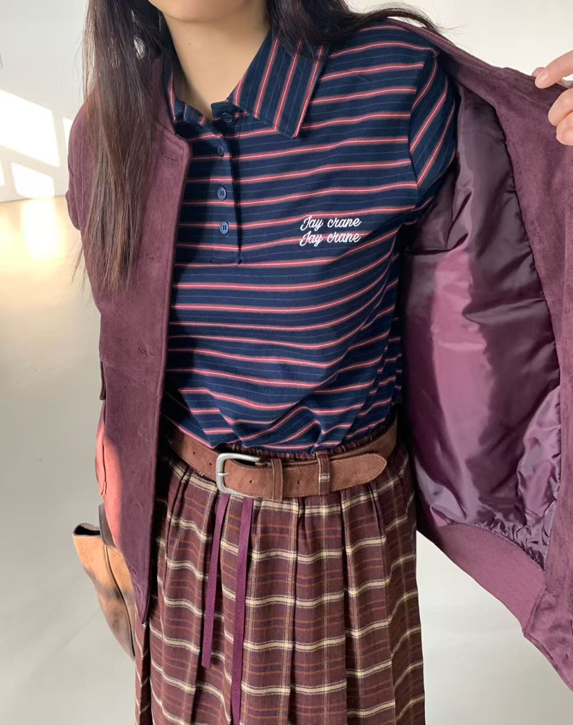 J CRANE-A東大門㊣代購女士新品推薦熱賣休閑人氣長袖T恤J CRANE長袖T恤