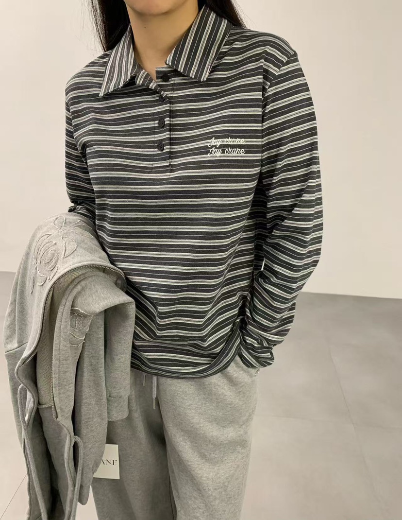 J CRANE-A東大門㊣代購女士新品推薦熱賣休閑人氣長袖T恤J CRANE長袖T恤