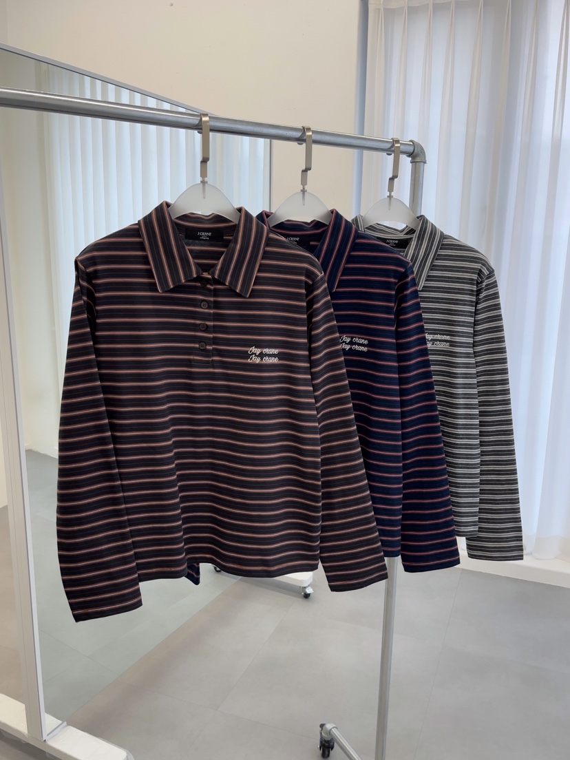 J CRANE-A東大門㊣代購女士新品推薦熱賣休閑人氣長袖T恤J CRANE長袖T恤