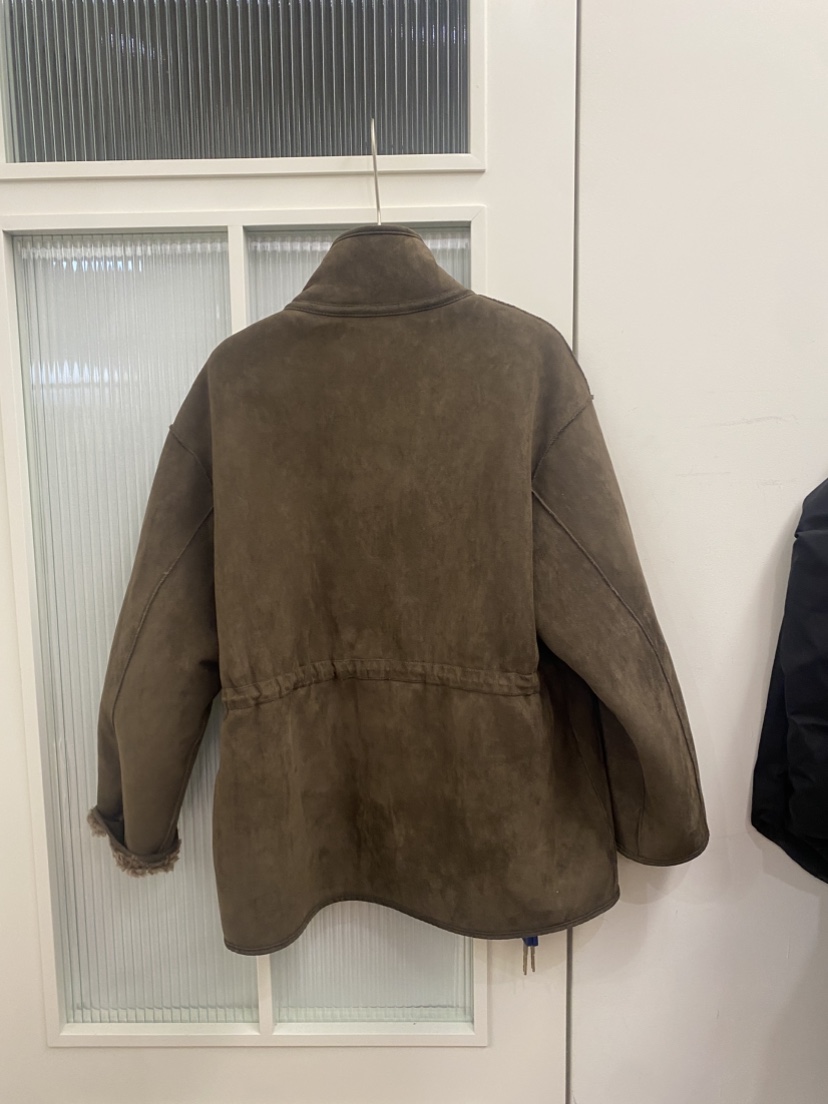 JADEMARKET東大門㊣實拍女士新品人氣真品休閑25秋冬短款大衣JADE MARKET短款大衣