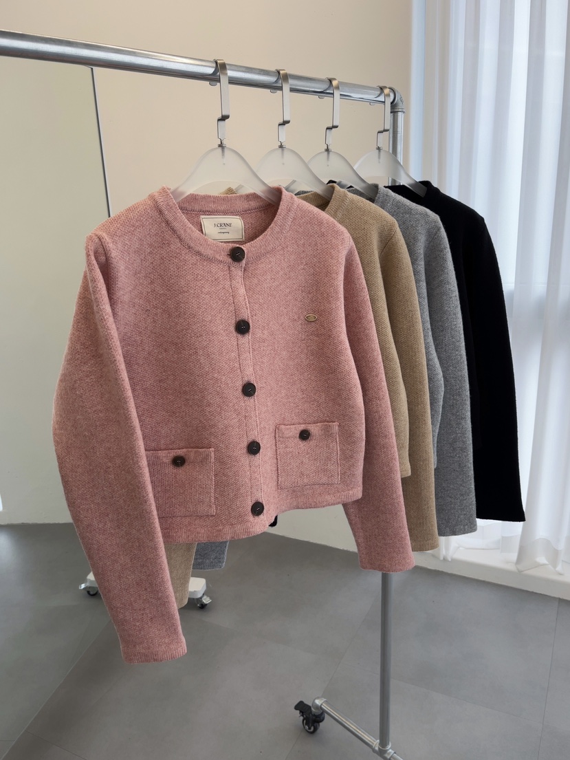 J CRANE-A韓國直郵㊣女裝新品真品人氣休閑熱賣毛衣羊毛衫J CRANE毛衣圖色4左二色