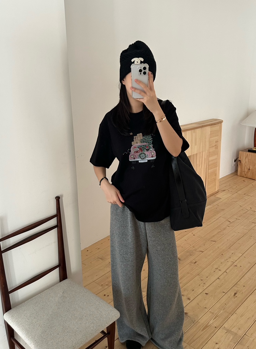 LE VASE韓國代購㊣女裝新品職業休閑真品人氣推薦時尚熱賣T恤LE VASET恤