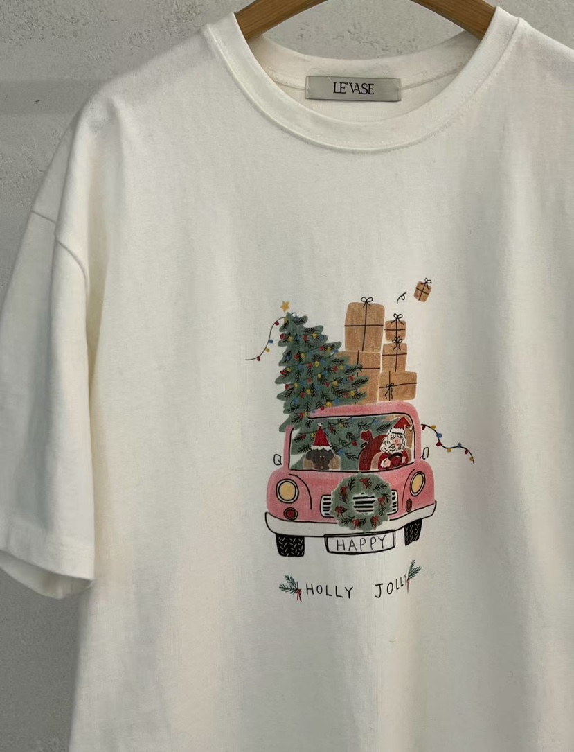 LE VASE韓國代購㊣女裝新品職業休閑真品人氣推薦時尚熱賣T恤LE VASET恤