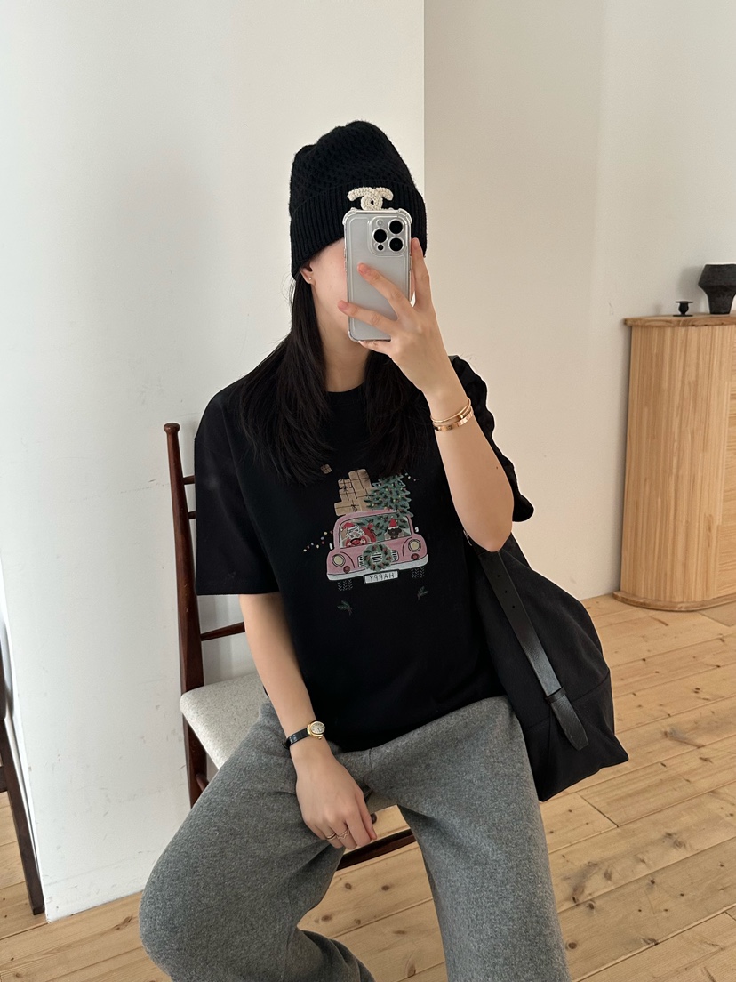 LE VASE韓國代購㊣女裝新品職業休閑真品人氣推薦時尚熱賣T恤LE VASET恤圖色2