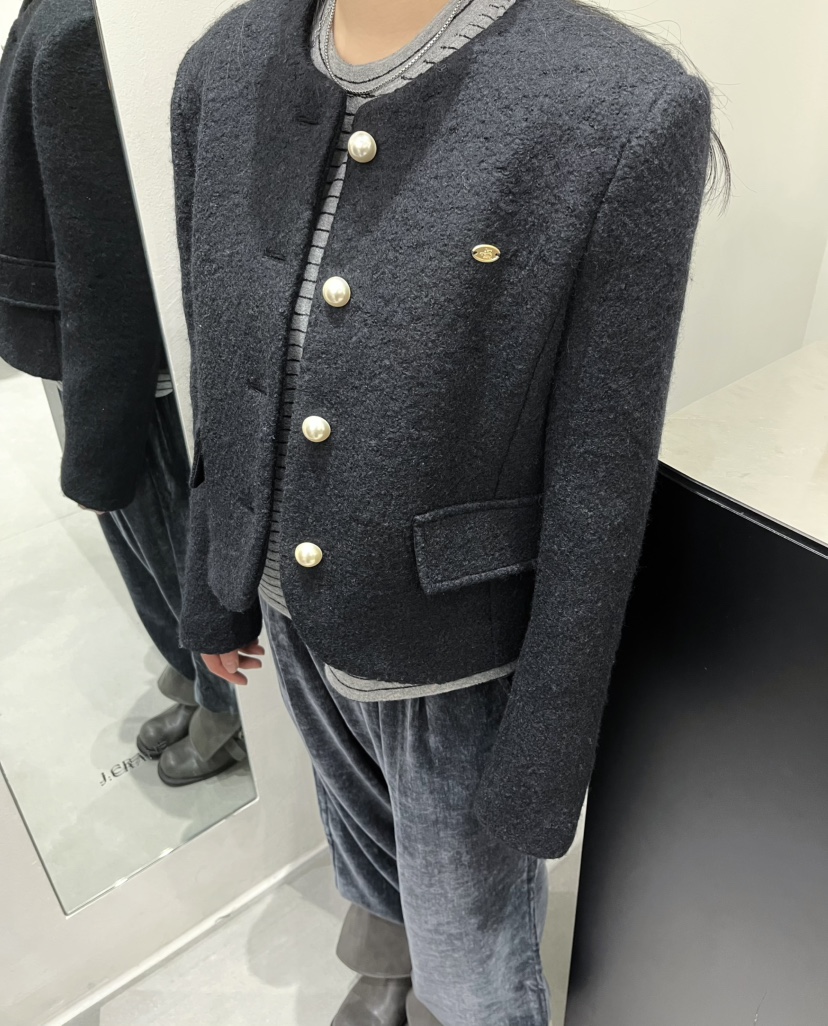 J CRANE-A東大門㊣代購女裝新品時尚真品職業推薦休閑夾克J CRANE夾克