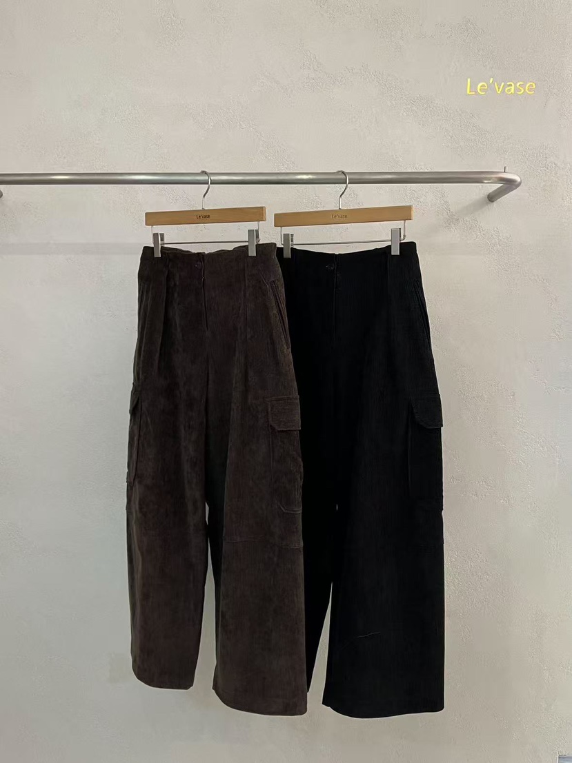 LE VASE東大門㊣實拍女士新款時尚職業人氣真品25秋冬休閑褲LE VASE休閑褲
