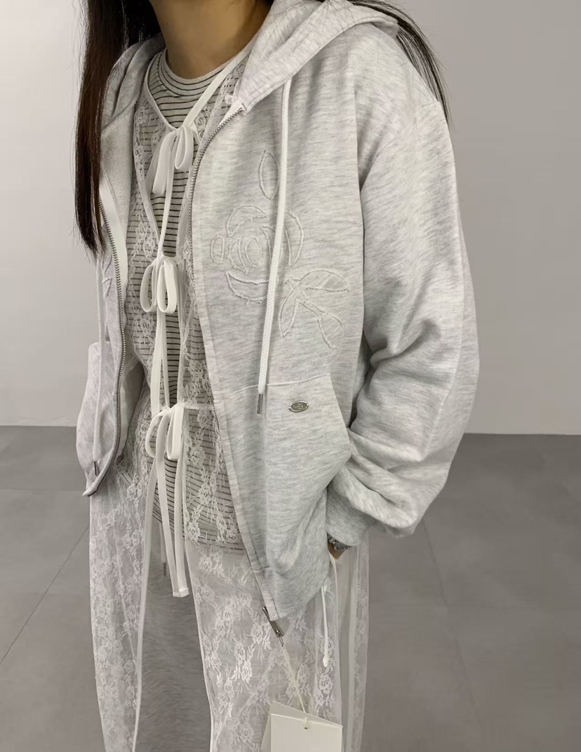 J CRANE-A東大門㊣代購女裝新款休閑熱賣職業夾克連帽拉鏈衫J CRANE夾克