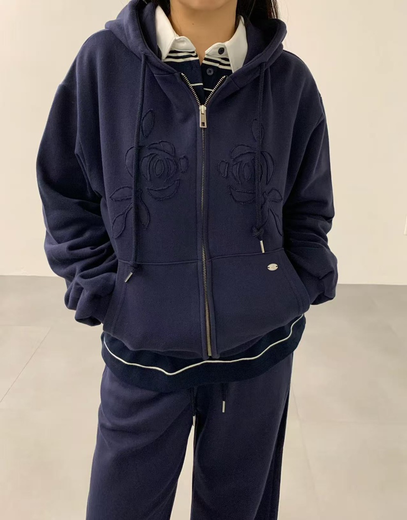 J CRANE-A東大門㊣代購女裝新款休閑熱賣職業夾克連帽拉鏈衫J CRANE夾克