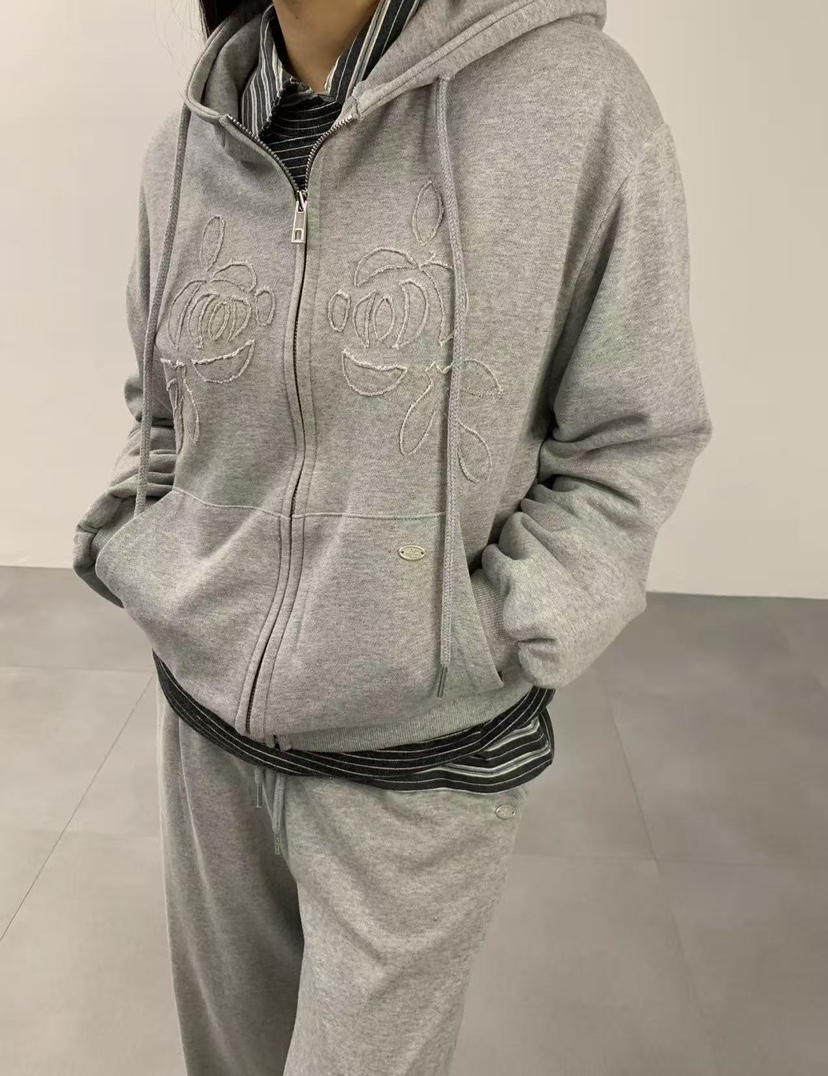 J CRANE-A東大門㊣代購女裝新款休閑熱賣職業夾克連帽拉鏈衫J CRANE夾克