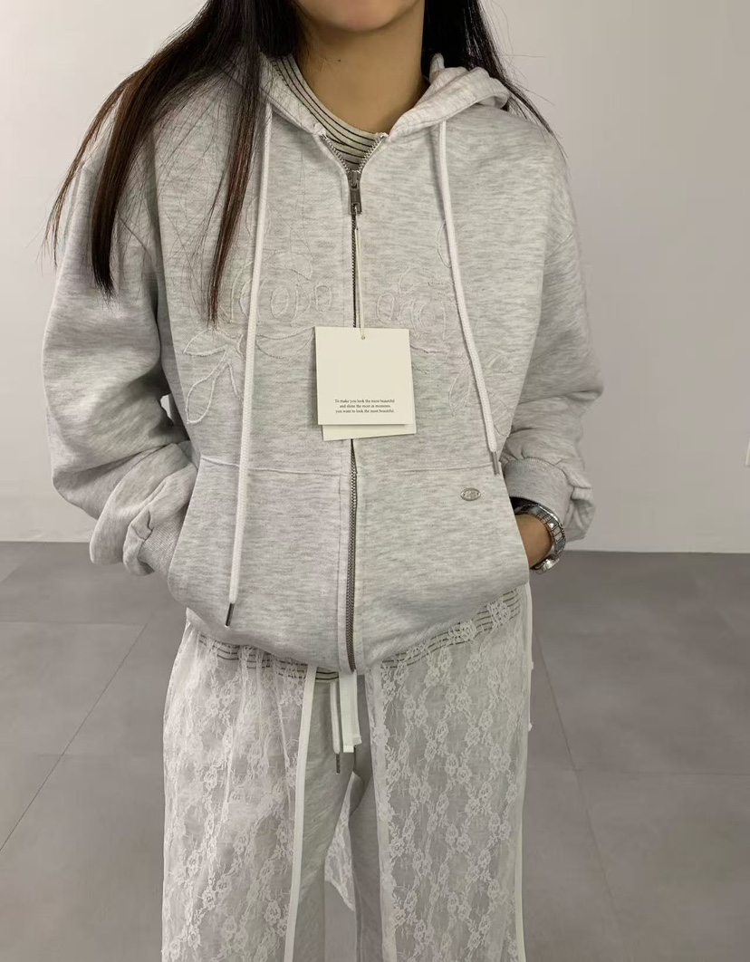 J CRANE-A東大門㊣代購女裝新款休閑熱賣職業夾克連帽拉鏈衫J CRANE夾克圖色2