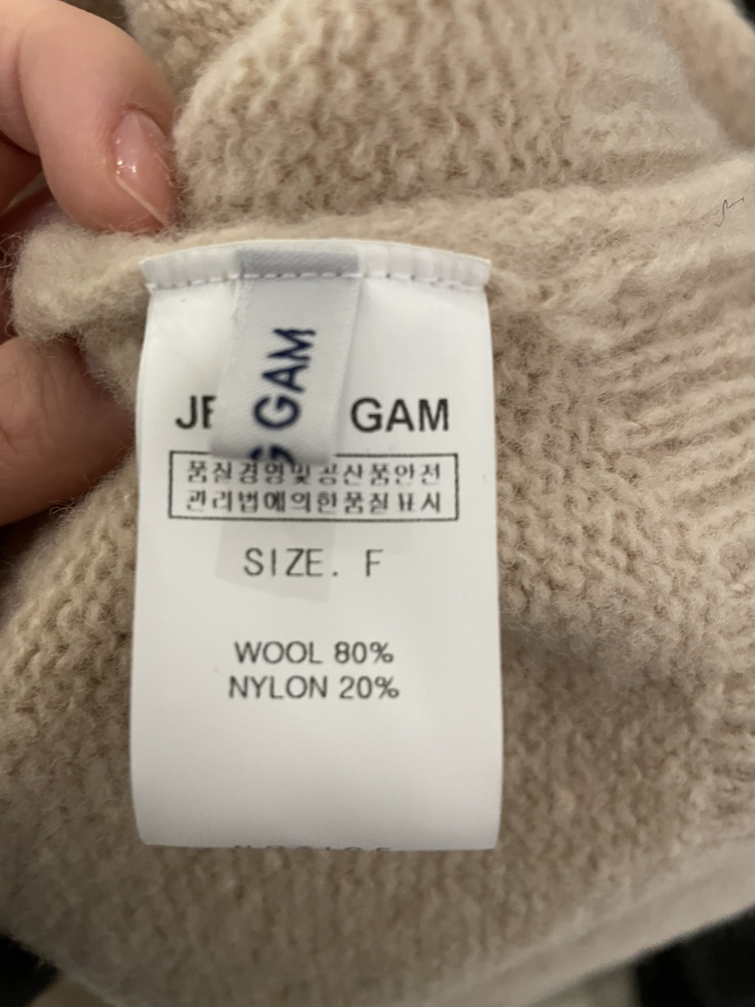 JEONG GAM STUDIOS韓國代購㊣女士新款人氣25秋冬真品針織衫JEONG GAM針織衫