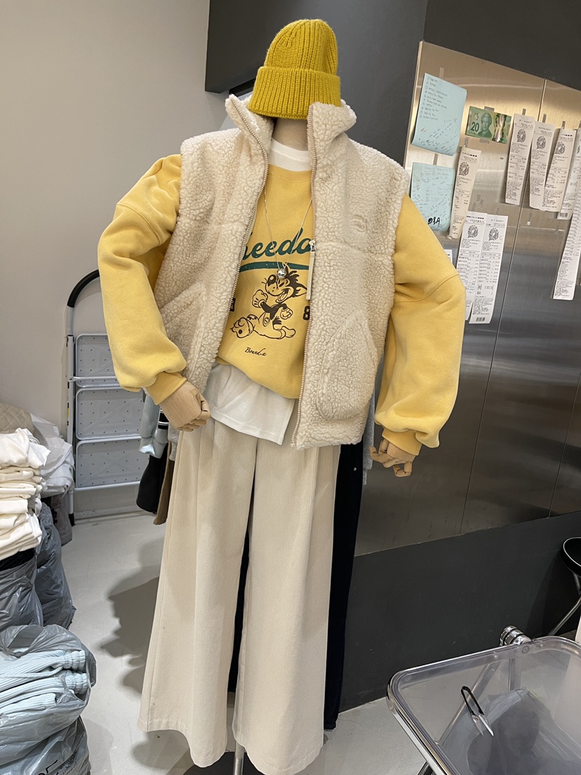 BOUND.A東大門㊣直郵女裝新品休閑職業推薦人氣時尚熱賣馬甲BOUND.A馬甲