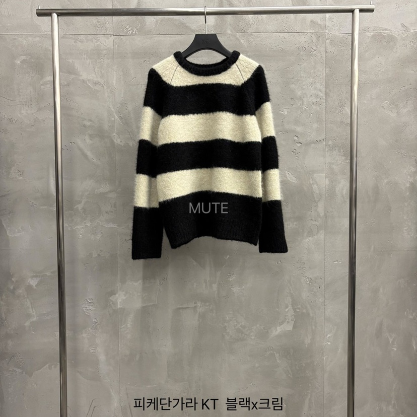 MUTE-P東大門㊣實拍女裝新款推薦25秋冬熱賣休閑時尚職業毛衣MUTE毛衣圖色1