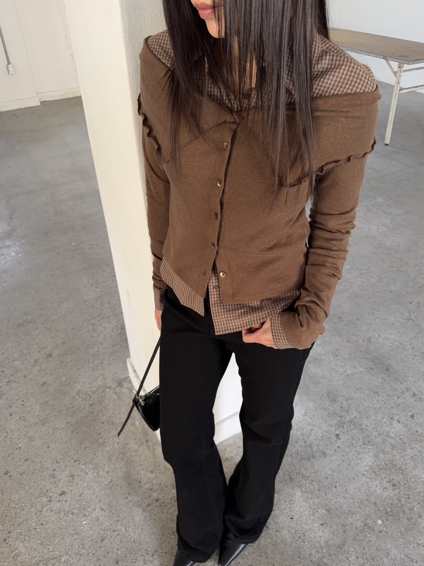 ACME韓國代購㊣女士新款職業熱賣推薦人氣25秋冬真品針織衫ACME針織衫