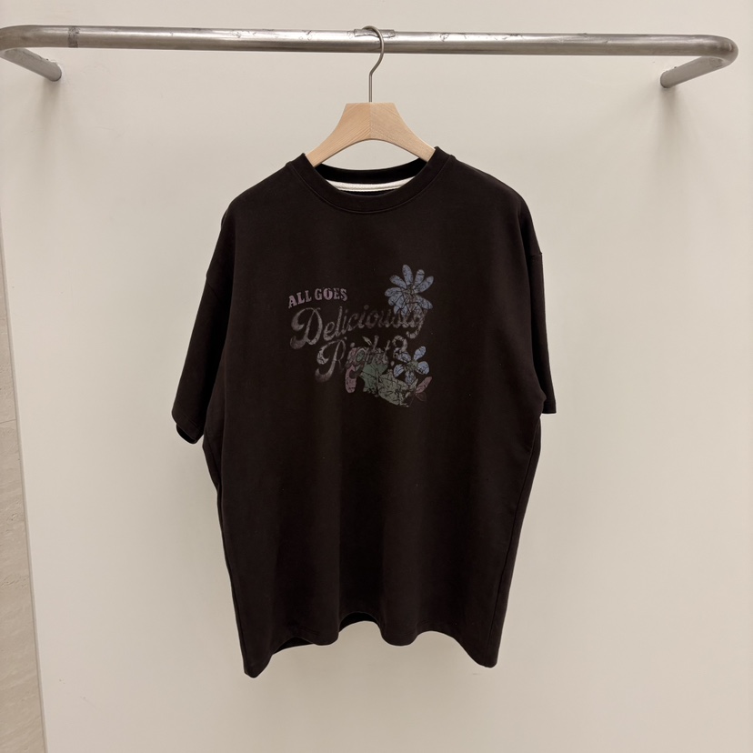 LAIVE韓國直郵㊣女裝新款熱賣職業真品時尚休閑25秋冬人氣T恤LAIVET恤圖色3棕色