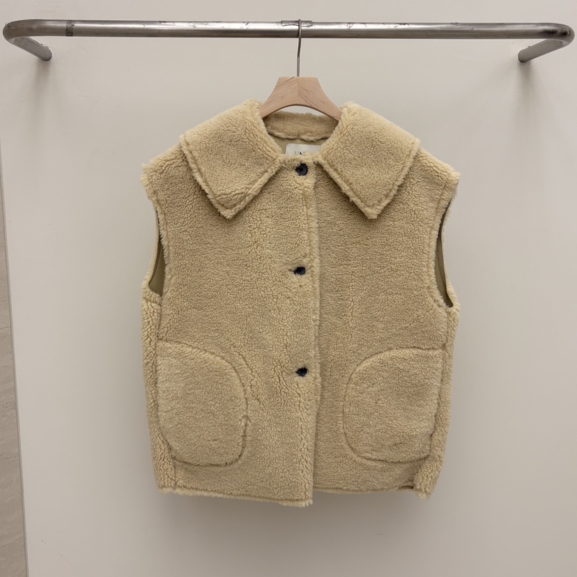 LAIVE東大門㊣直郵女裝新品熱賣時尚休閑真品25秋冬人氣馬甲LAIVE馬甲圖色1