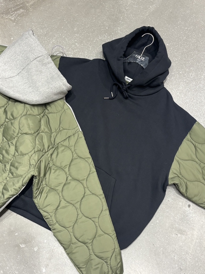 OKIE東大門㊣直郵女裝新款人氣25秋冬真品職業休閑時尚衛衣OKIE衛衣