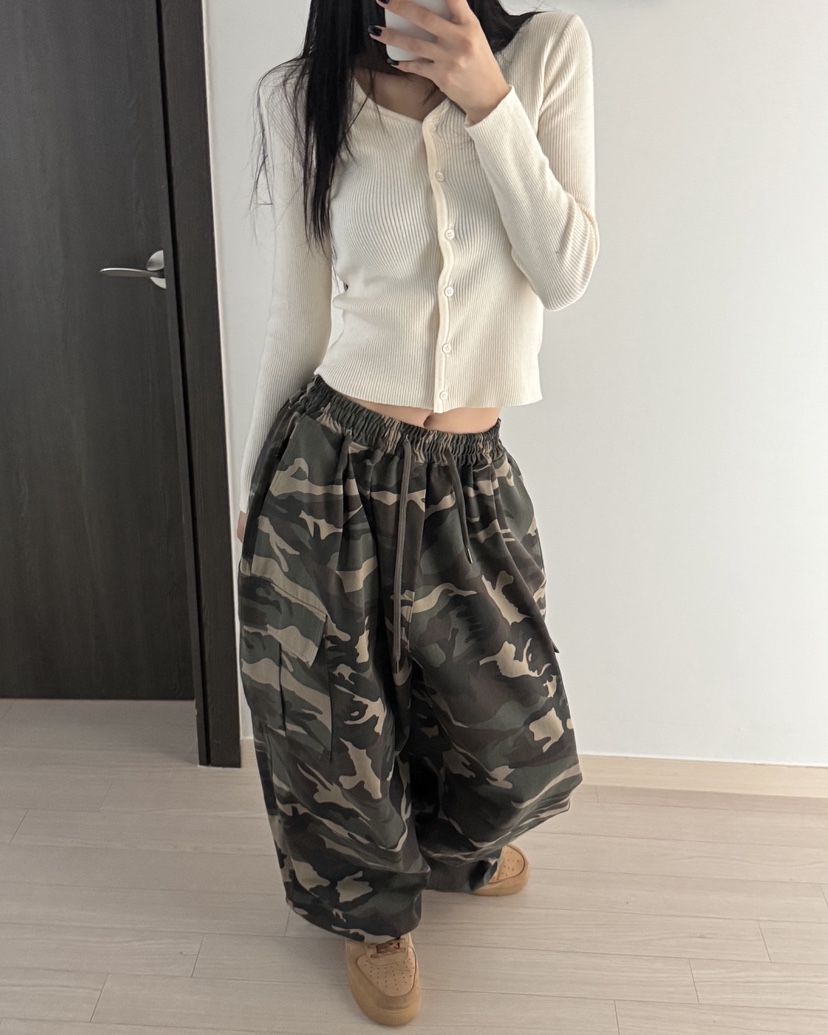 OKIE東大門㊣實拍女裝新品時尚25秋冬推薦熱賣休閑人氣休閑褲OKIE休閑褲