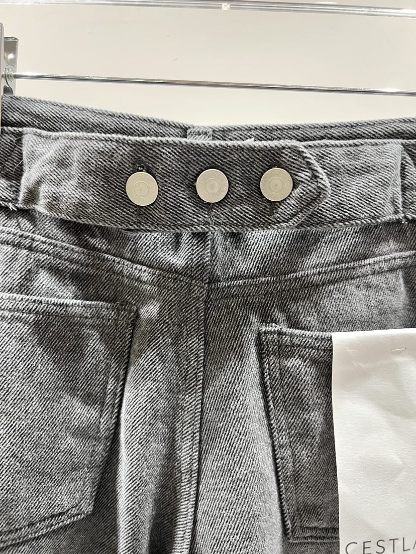 CESTLAVIE東大門㊣實拍女士新款推薦人氣時尚25秋冬牛仔褲加絨CESTLAVIE牛仔褲