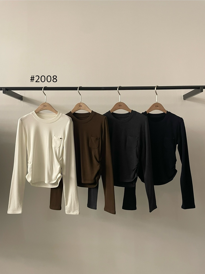 2DA/DARIMI-P韓國代購㊣女裝新款熱賣真品推薦職業長袖T恤2DA/DARIMI-P長袖T恤