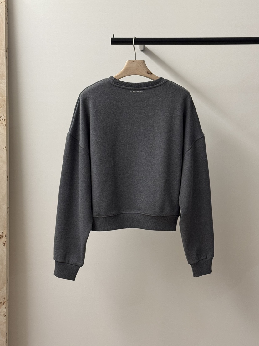 LONG PEAK韓國代購㊣女士新款時尚休閑真品人氣職業衛衣加絨LONG PEAK衛衣