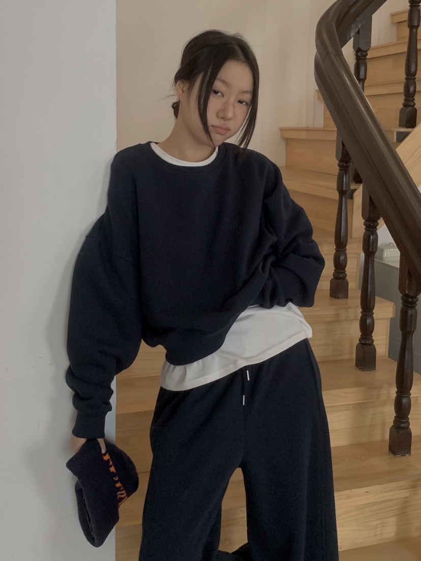 LONG PEAK韓國代購㊣女士新款時尚休閑真品人氣職業衛衣加絨LONG PEAK衛衣